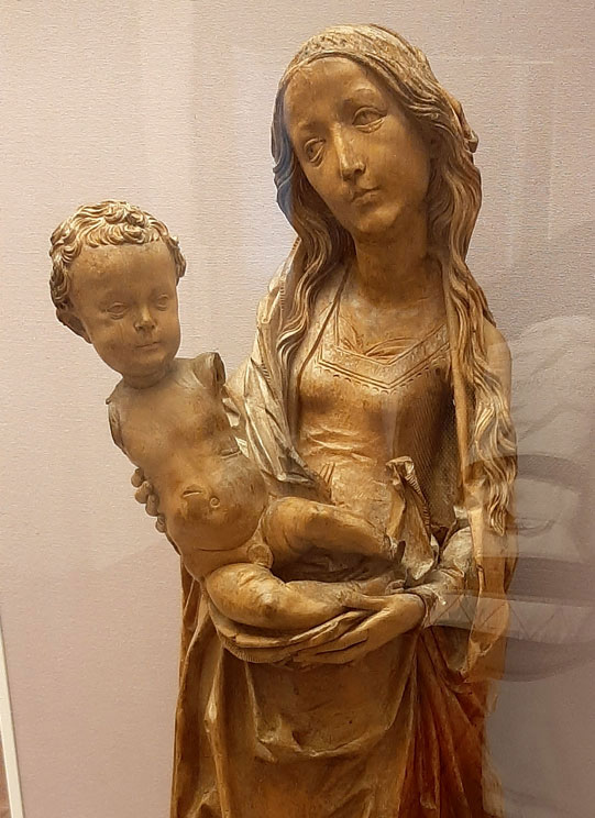 Die geschnitzte Madonna von Tillmann Riemenschneider